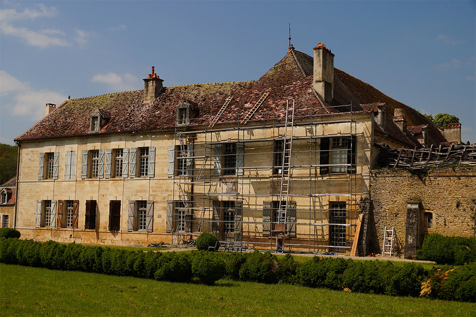 Travaux d'urgence sur les couvertures