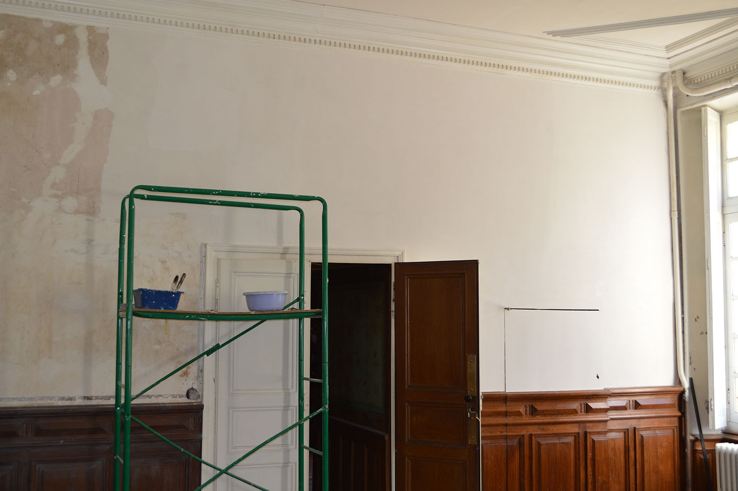 Restauration du salon XIXe