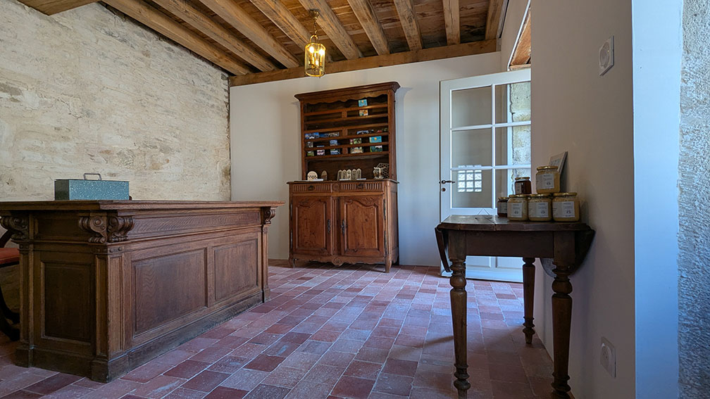 Aménagement de la boutique